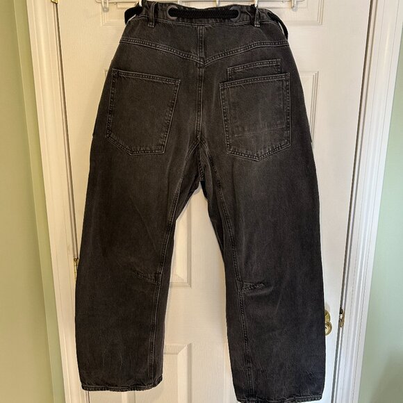 Free People We The Free Moxie Pull-On Barrel Jeans - Picture 10 of 15